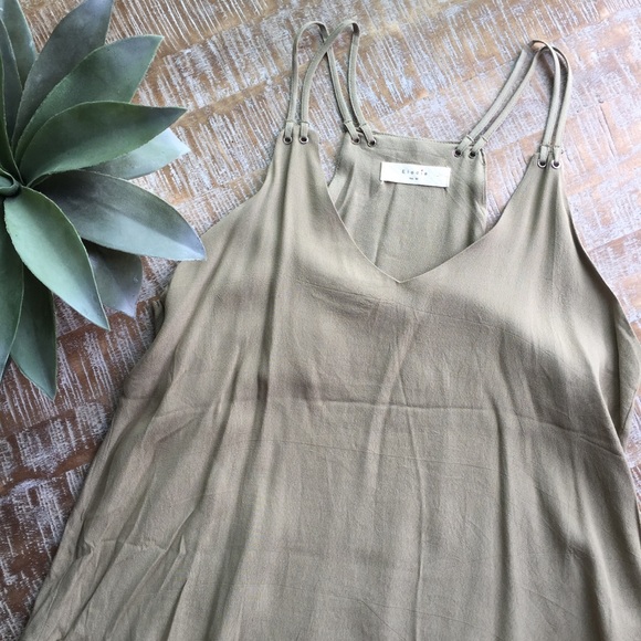 Elodie Tops - Elodie Strappy V-Neck Tank NWOT